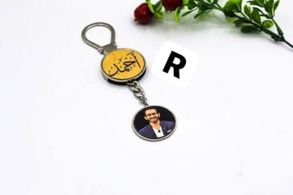 ميدالية بالصورة والاسم