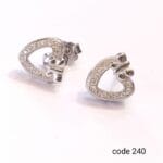⁦حلق بريمة فضة عيار 925⁩⁩⁩⁩⁩⁩⁩