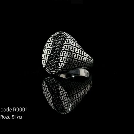 ⁦⁦خاتم رجالي فضة تركي عيار 925⁩⁩